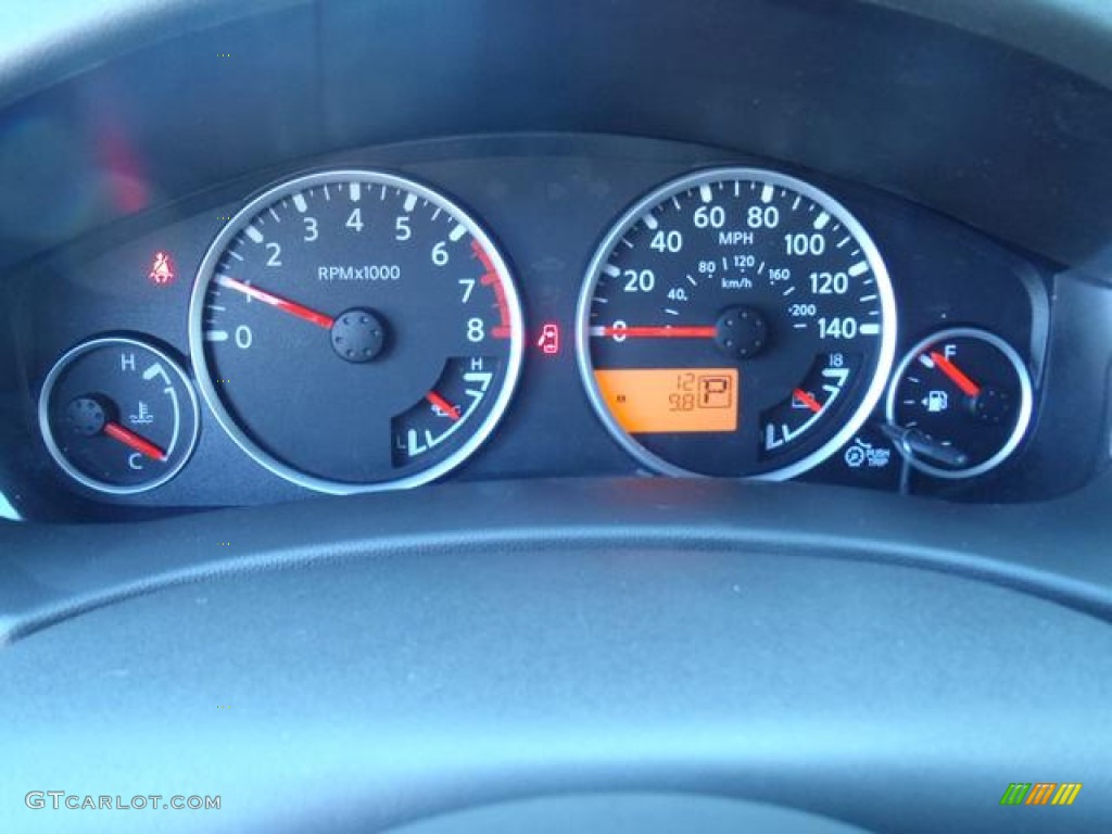 2012 Nissan Pathfinder Silver Gauges Photo #54910934