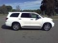 Super White 2012 Toyota Sequoia Limited Exterior
