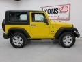 2008 Detonator Yellow Jeep Wrangler X 4x4  photo #9