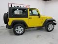 2008 Detonator Yellow Jeep Wrangler X 4x4  photo #18