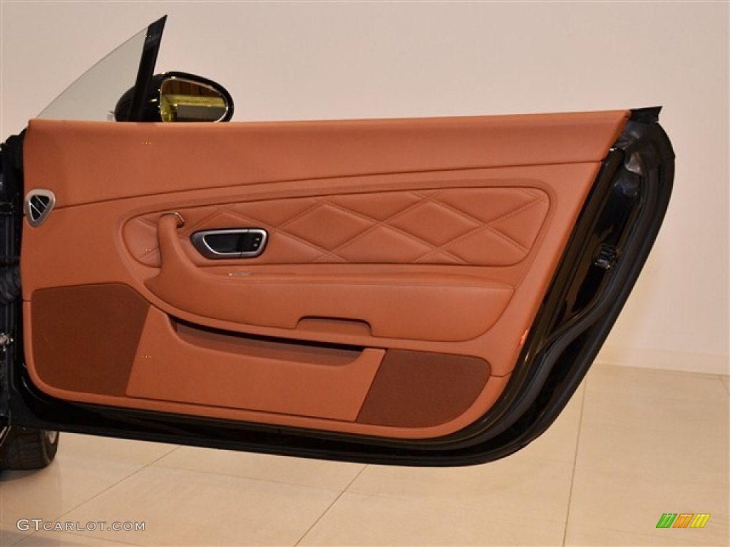 2008 Bentley Continental GT Speed Saddle Door Panel Photo #54912182