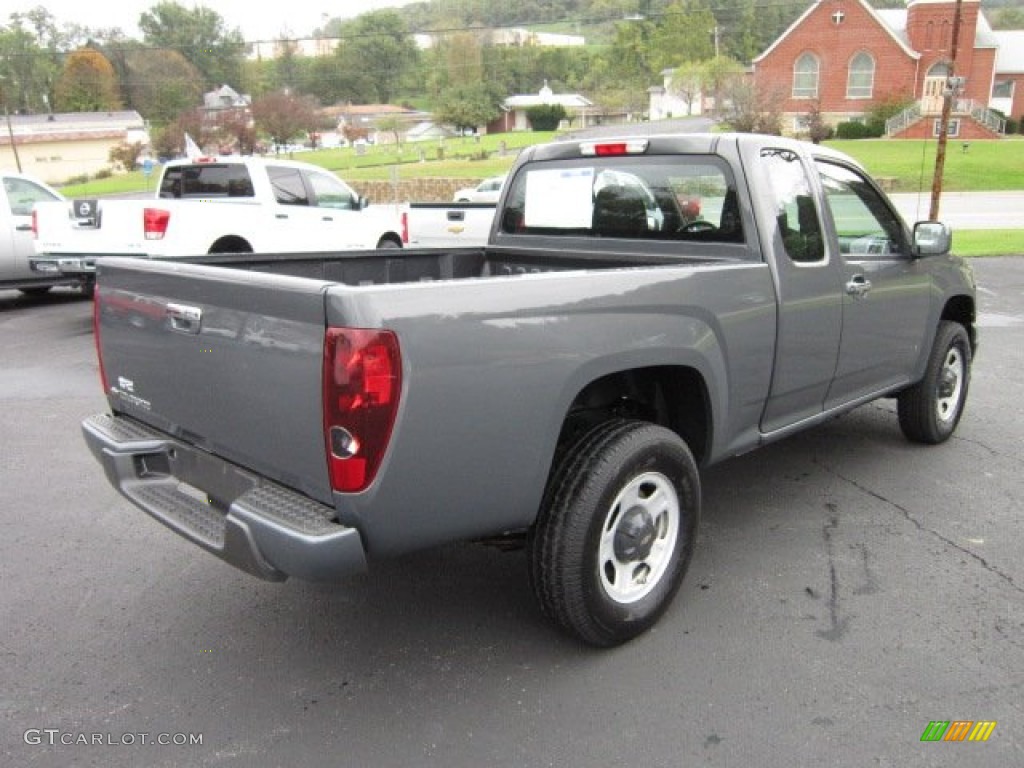 2009 Colorado Extended Cab 4x4 - Dark Gray Metallic / Ebony photo #7