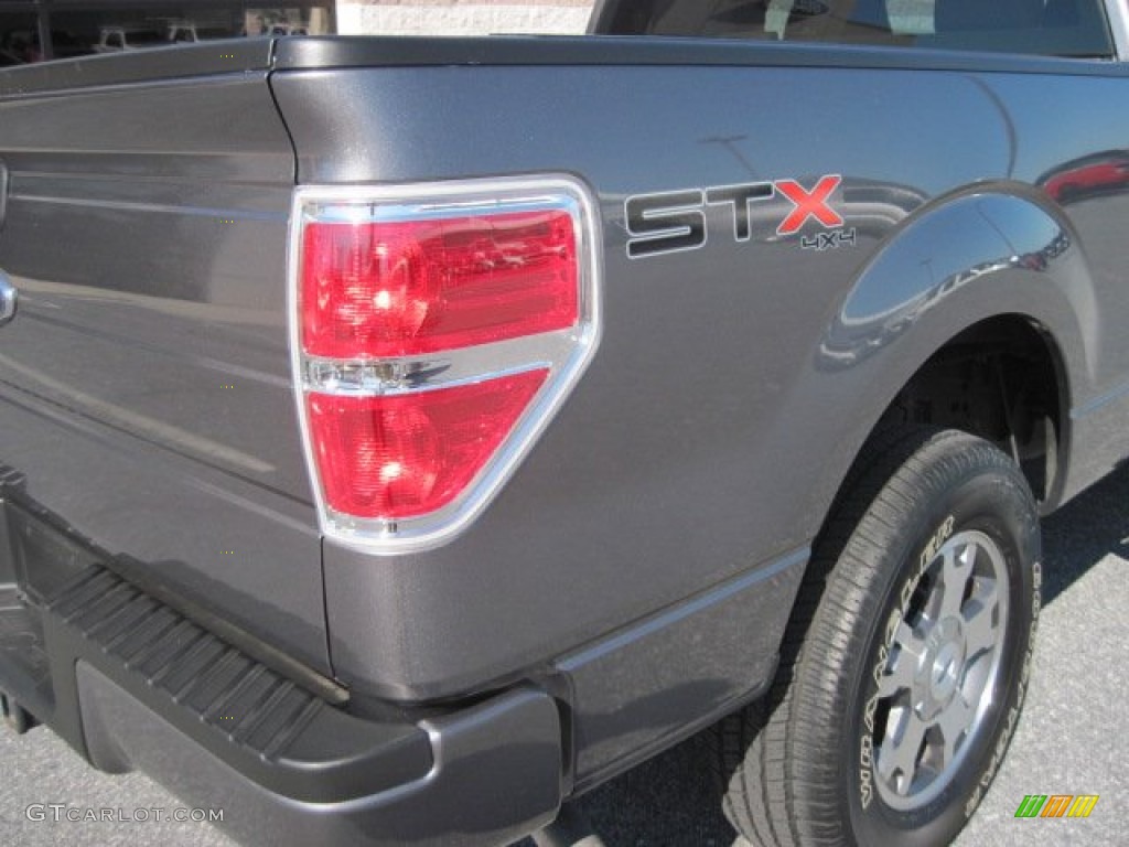 2010 F150 STX SuperCab 4x4 - Sterling Grey Metallic / Medium Stone photo #8