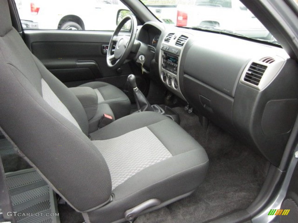 Ebony Interior 2009 Chevrolet Colorado Extended Cab 4x4 Photo #54913656