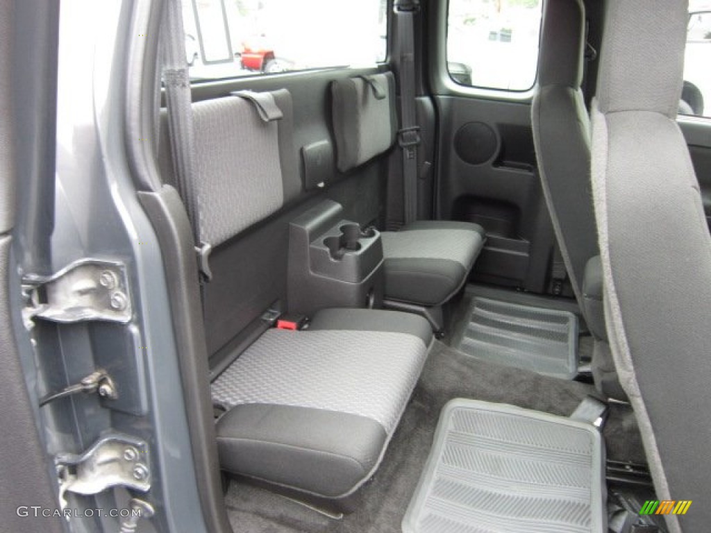 Ebony Interior 2009 Chevrolet Colorado Extended Cab 4x4 Photo #54913666