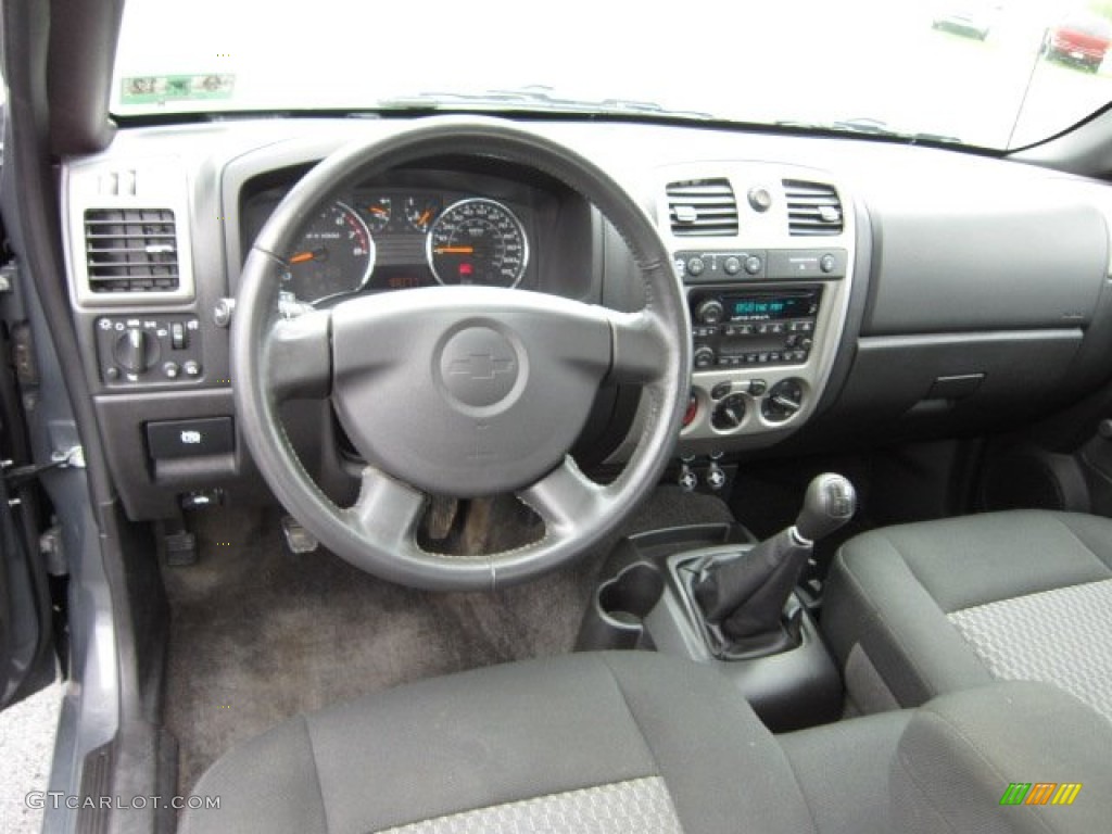 2009 Chevrolet Colorado Extended Cab 4x4 Ebony Dashboard Photo #54913696