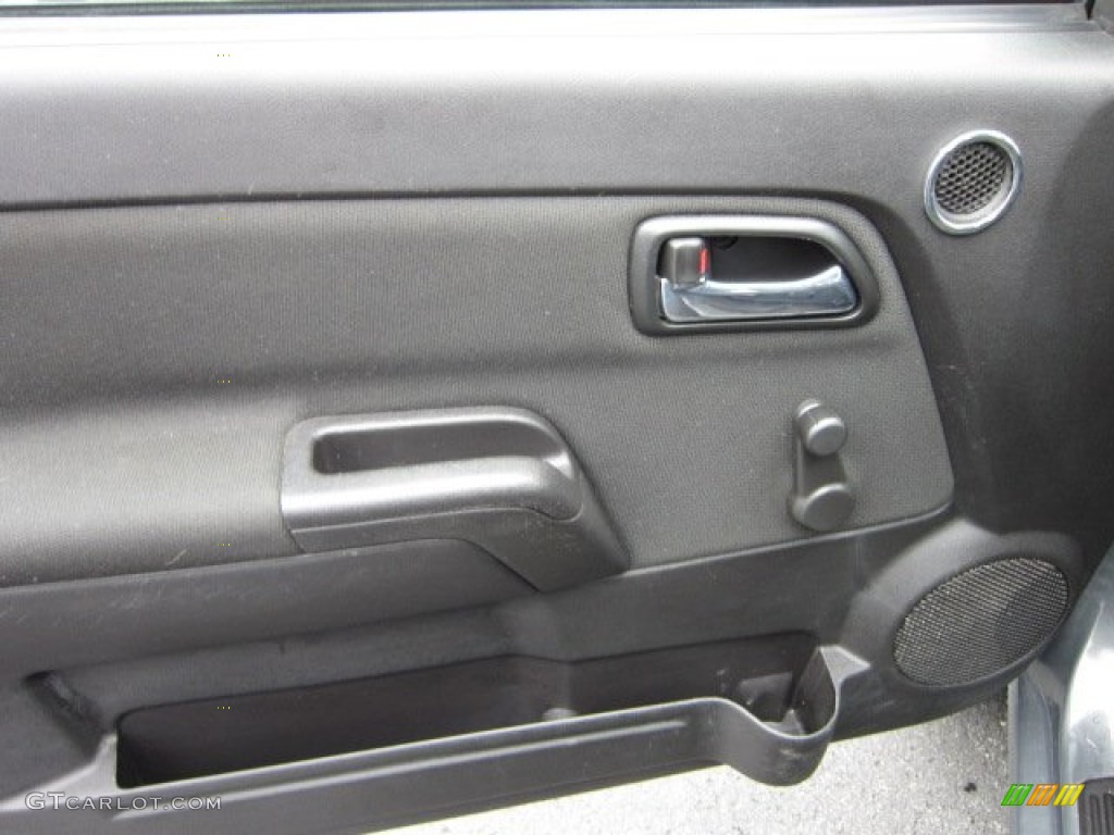 2009 Chevrolet Colorado Extended Cab 4x4 Ebony Door Panel Photo #54913723