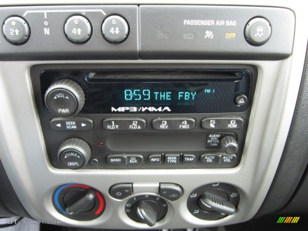 2009 Chevrolet Colorado Extended Cab 4x4 Audio System Photos