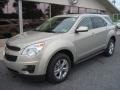 2012 Gold Mist Metallic Chevrolet Equinox LT AWD  photo #2