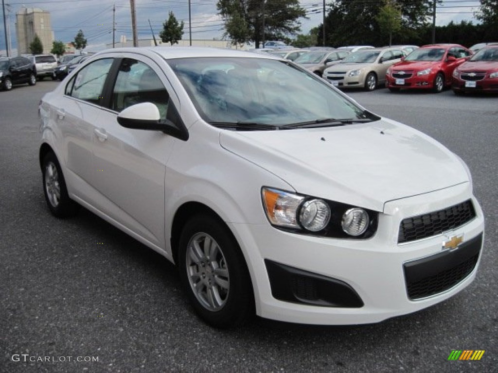 Summit White 2012 Chevrolet Sonic LT Sedan Exterior Photo #54914203