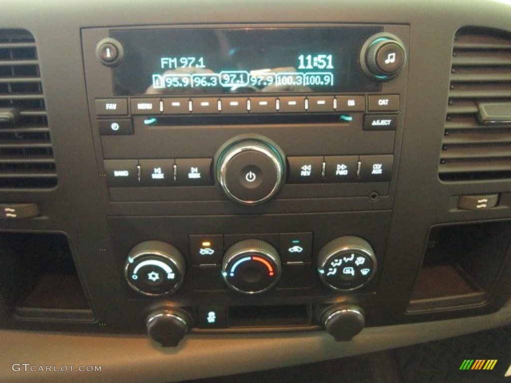 2012 Chevrolet Silverado 1500 Work Truck Extended Cab 4x4 Audio System Photo #54914595