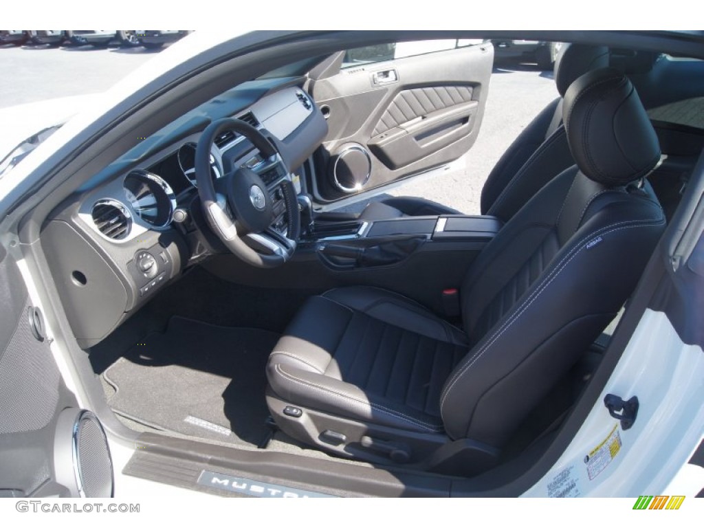 Charcoal Black Interior 2012 Ford Mustang V6 Mustang Club of America Edition Coupe Photo #54914644
