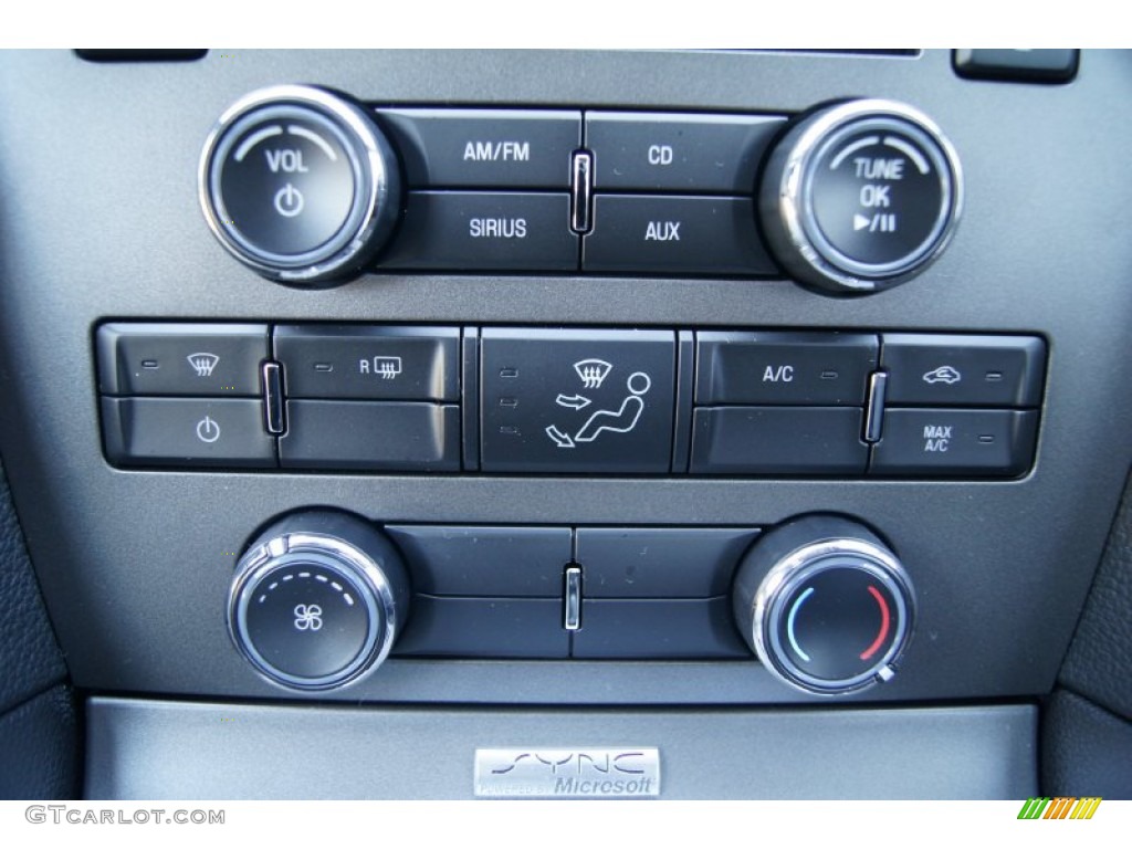 2012 Ford Mustang V6 Mustang Club of America Edition Coupe Controls Photo #54914824