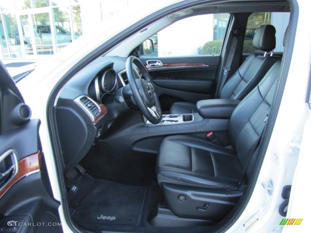 2011 Grand Cherokee Limited - Stone White / Black photo #10