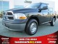 2011 Brilliant Black Crystal Pearl Dodge Ram 1500 ST Regular Cab  photo #1