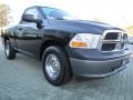 2011 Brilliant Black Crystal Pearl Dodge Ram 1500 ST Regular Cab  photo #7