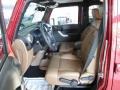 Black/Dark Saddle Interior Photo for 2012 Jeep Wrangler Unlimited #54917755
