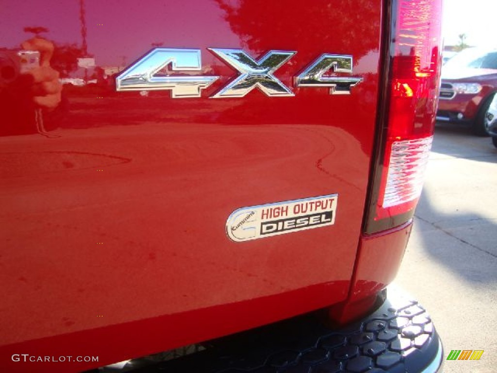 2012 Ram 3500 HD ST Crew Cab 4x4 Dually - Flame Red / Dark Slate/Medium Graystone photo #4
