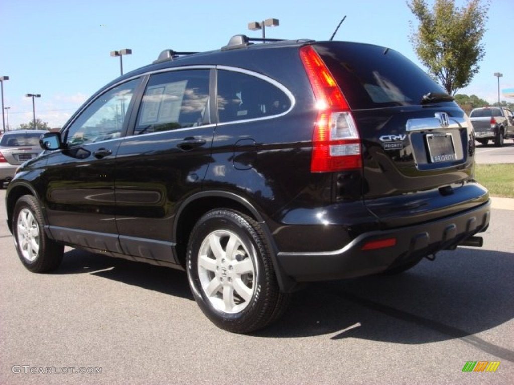 2007 CR-V EX-L - Nighthawk Black Pearl / Black photo #4