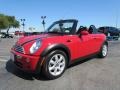 2008 Chili Red Mini Cooper Convertible  photo #3