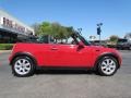 2008 Chili Red Mini Cooper Convertible  photo #8