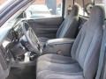 Dark Slate Gray 2003 Dodge Dakota SXT Regular Cab Interior Color
