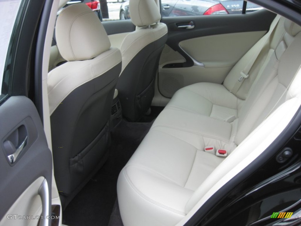Ecru Beige Interior 2010 Lexus IS 250 Photo #54922486