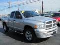 2005 Bright Silver Metallic Dodge Ram 1500 SLT Quad Cab 4x4  photo #18