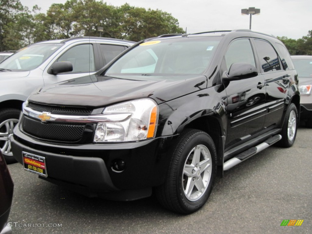 2006 Equinox LT AWD - Black / Light Cashmere photo #1