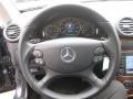 Black 2009 Mercedes-Benz CLK 550 Coupe Steering Wheel