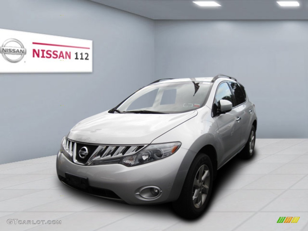 2009 Murano SL AWD - Brilliant Silver Metallic / Black photo #1