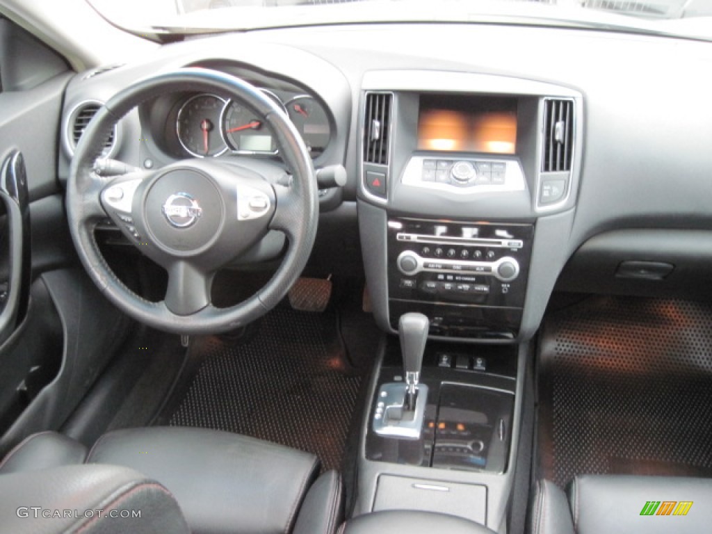 2009 Maxima 3.5 SV - Precision Gray Metallic / Charcoal photo #5