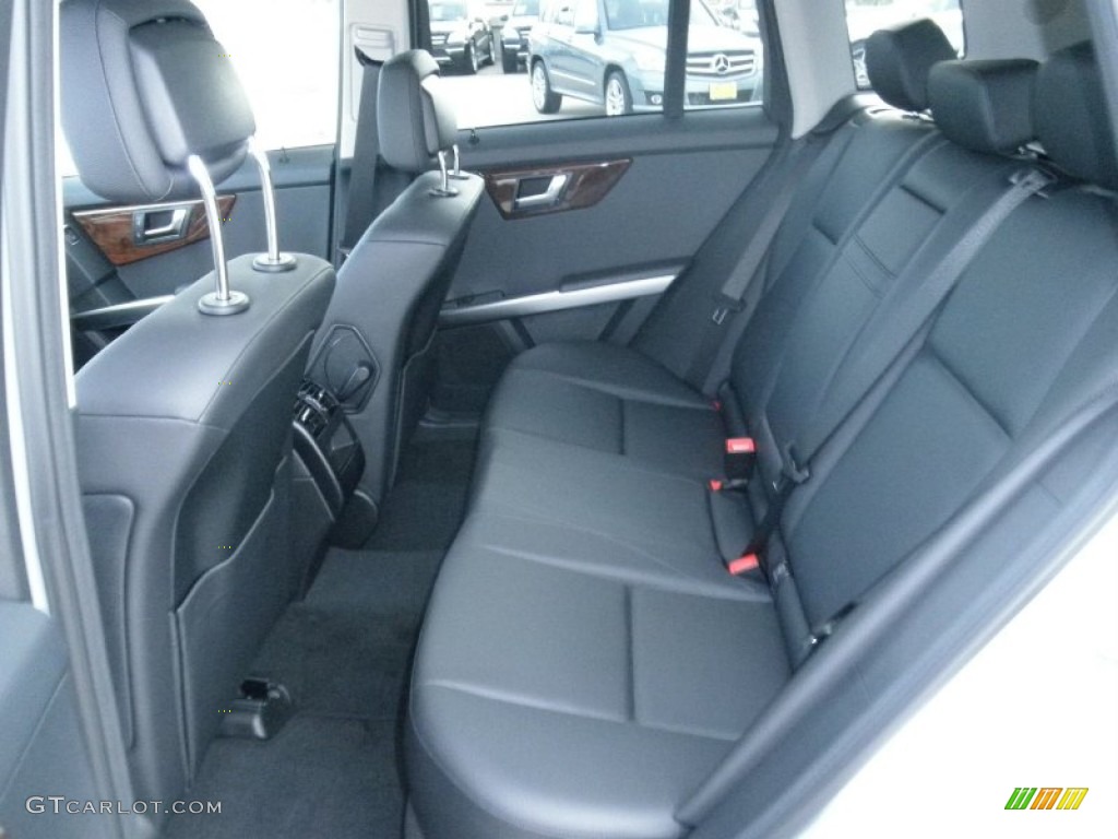 Black Interior 2012 Mercedes-Benz GLK 350 4Matic Photo #54923785