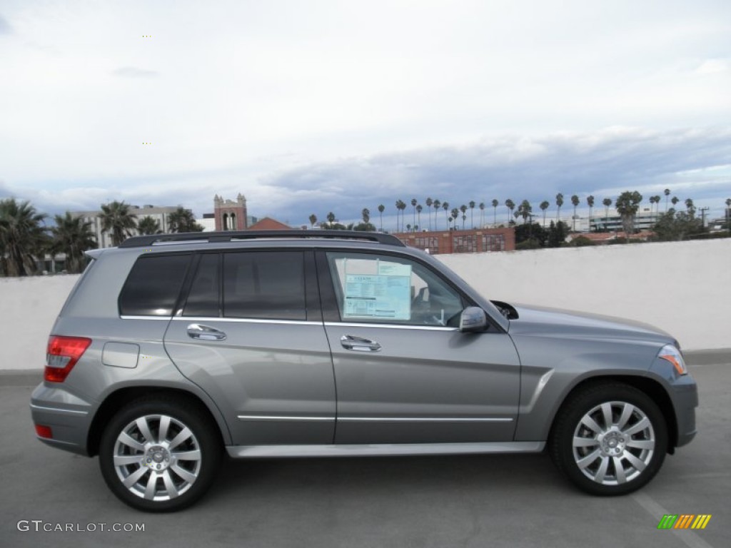 Palladium Silver Metallic 2012 Mercedes-Benz GLK 350 4Matic Exterior Photo #54923830