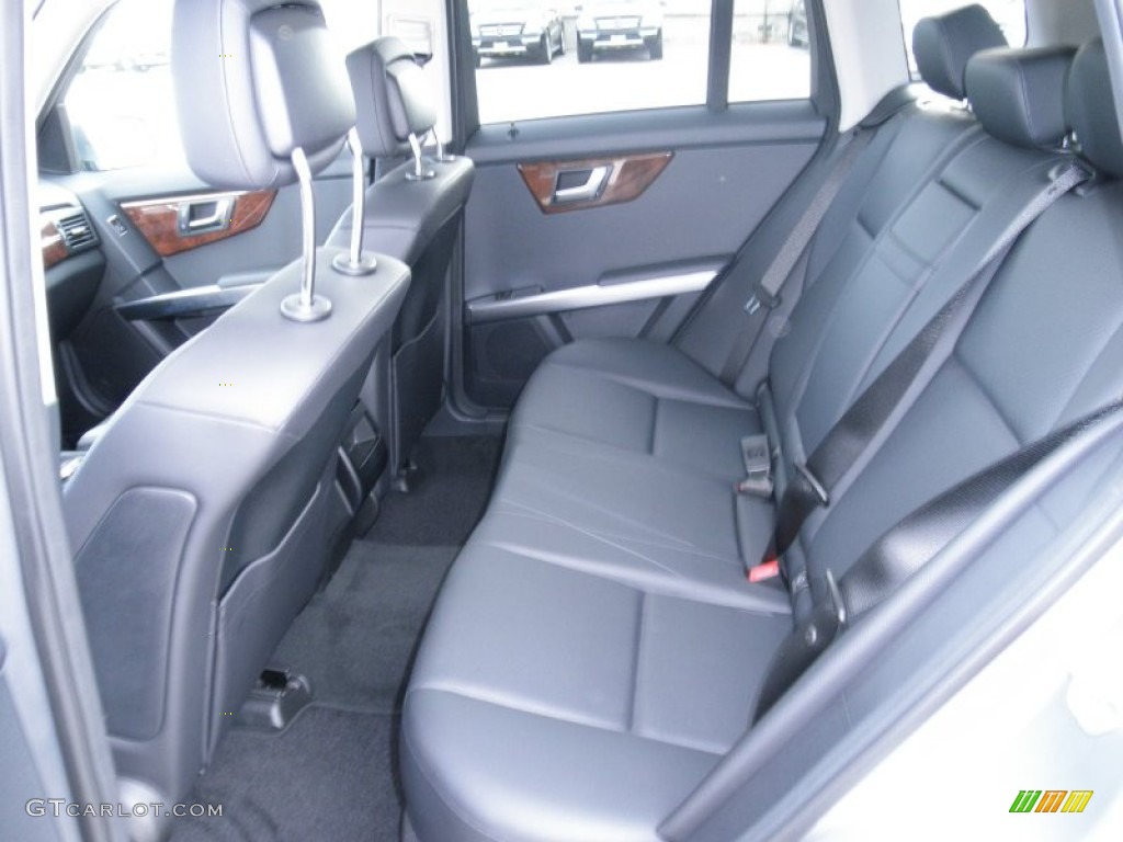 Black Interior 2012 Mercedes-Benz GLK 350 4Matic Photo #54923875