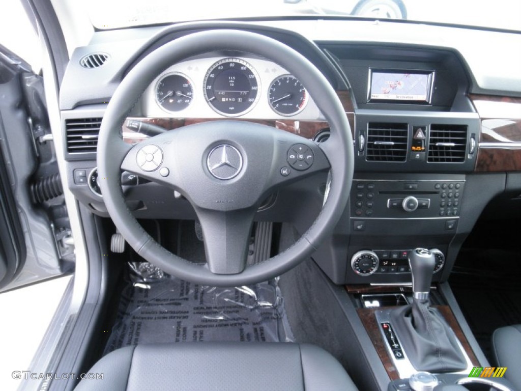 2012 Mercedes-Benz GLK 350 4Matic Black Dashboard Photo #54923884