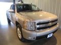 2008 Silver Birch Metallic Chevrolet Silverado 1500 LTZ Extended Cab 4x4  photo #2