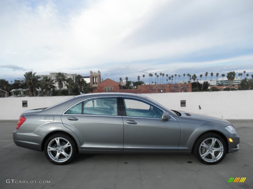 Paladium Silver Metallic 2012 Mercedes-Benz S 350 BlueTEC 4Matic Exterior Photo #54924373