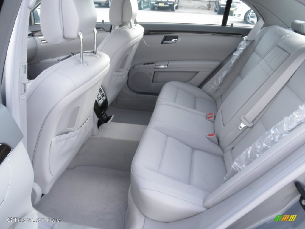 Ash/Grey Interior 2012 Mercedes-Benz S 350 BlueTEC 4Matic Photo #54924418