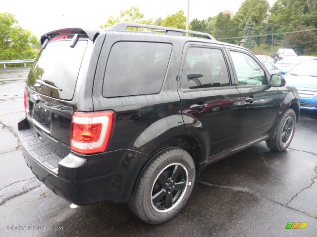 2012 Escape XLT Sport AWD - Ebony Black / Charcoal Black photo #2