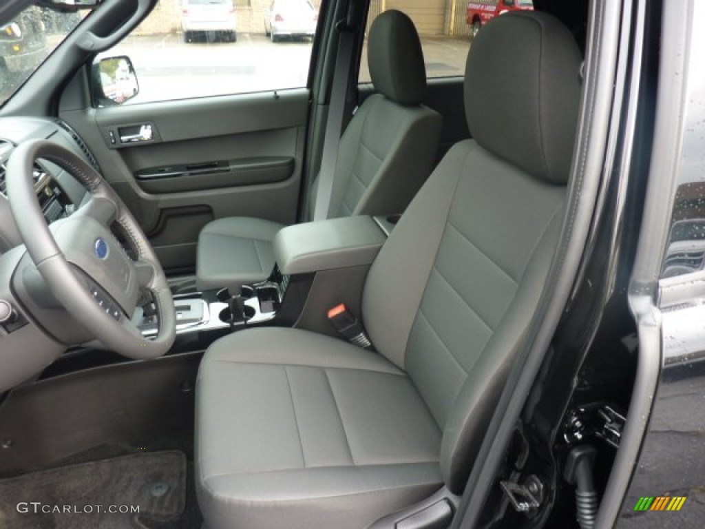 2012 Escape XLT Sport AWD - Ebony Black / Charcoal Black photo #8