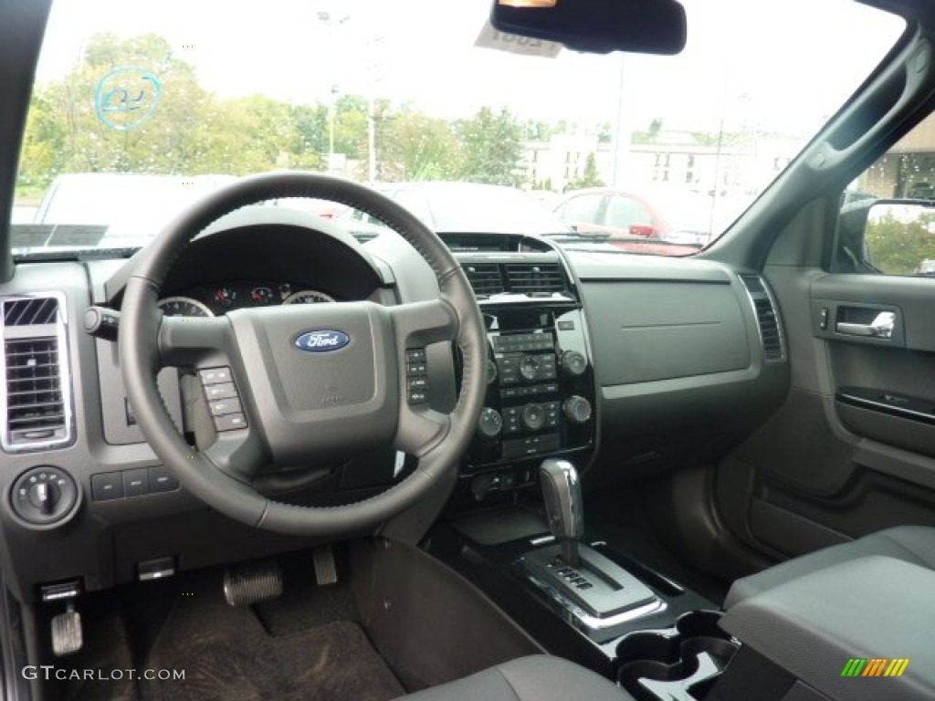 2012 Escape XLT Sport AWD - Ebony Black / Charcoal Black photo #10