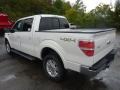 2011 White Platinum Metallic Tri-Coat Ford F150 Lariat SuperCrew 4x4  photo #4