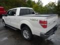 White Platinum Metallic Tri-Coat - F150 Lariat SuperCrew 4x4 Photo No. 4