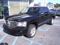 Brilliant Black Crystal Pearl - Dakota Laramie Crew Cab 4x4 Photo No. 2