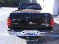 2009 Brilliant Black Crystal Pearl Dodge Dakota Laramie Crew Cab 4x4  photo #8