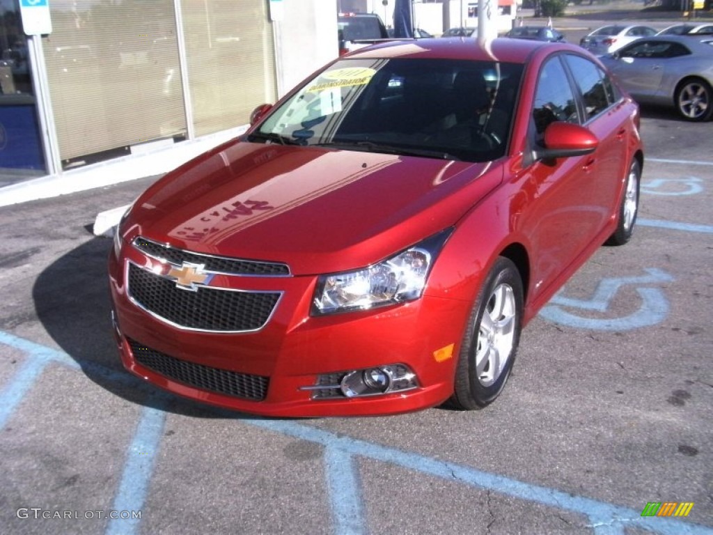 Crystal Red Metallic Tintcoat 2011 Chevrolet Cruze LT/RS Exterior Photo #54925873