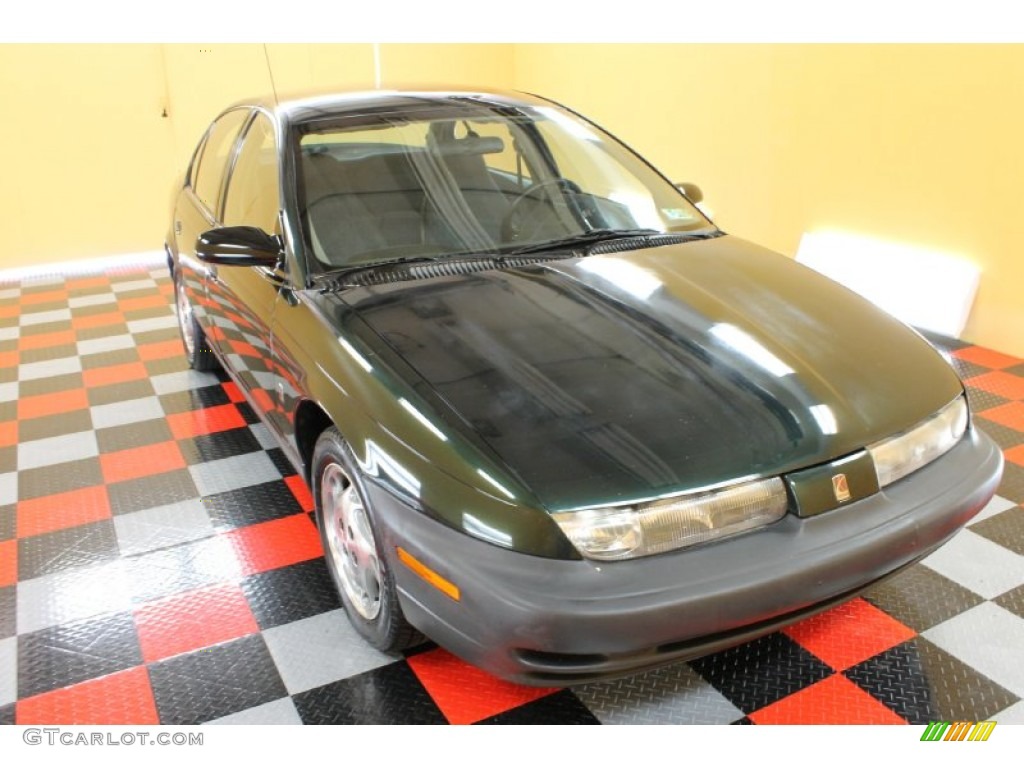 1999 S Series SL1 Sedan - Dark Green / Gray photo #1