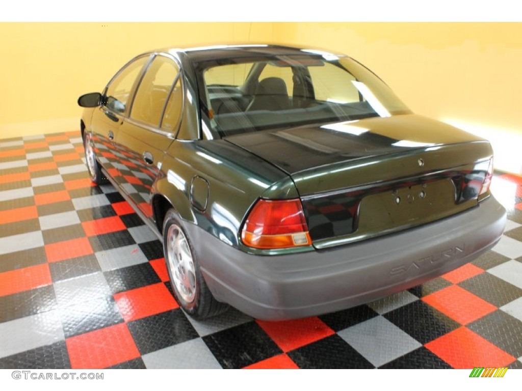 1999 S Series SL1 Sedan - Dark Green / Gray photo #3