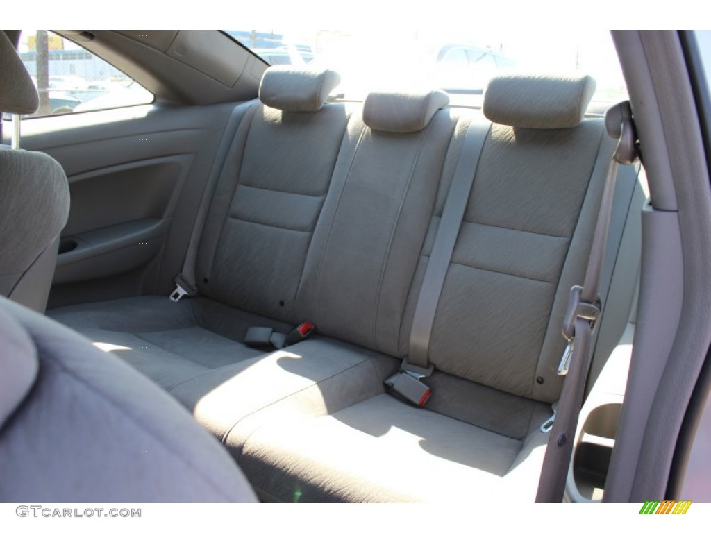 2008 Civic LX Coupe - Alabaster Silver Metallic / Gray photo #9